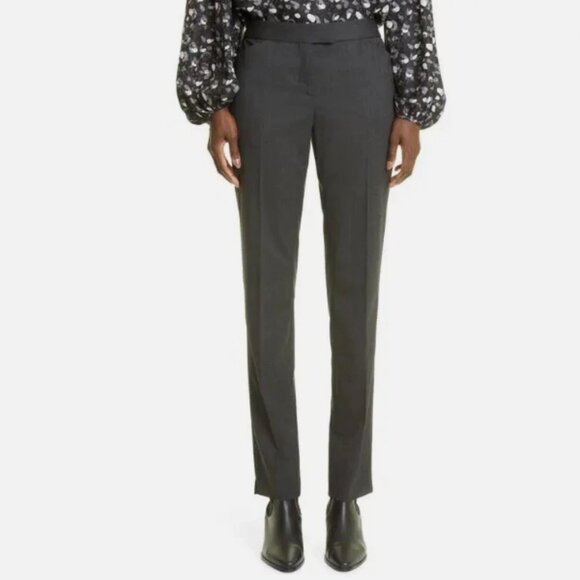 Lafayette 148 Olive Green Tailored Pants 💚✨ Size 10 (Fits Smaller) | NWOT - Picture 2 of 10